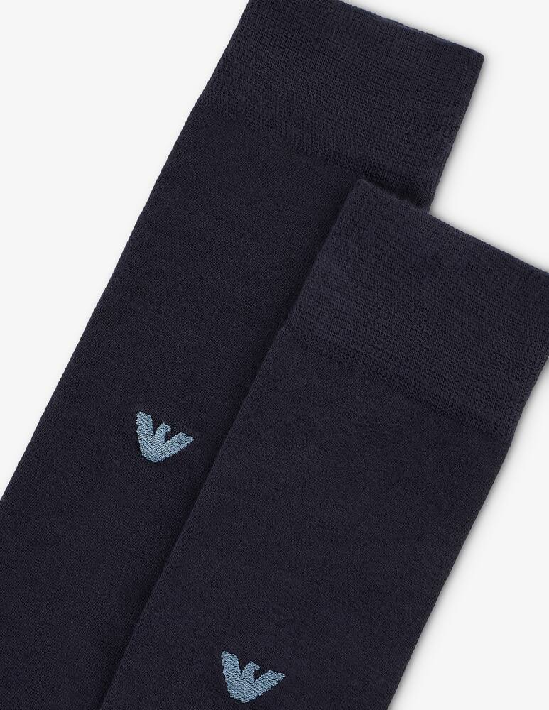 rinascente Emporio Armani Long socks dressy mercerised cotton
