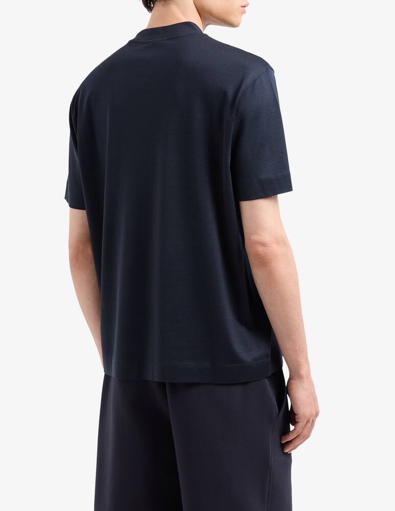 rinascente Emporio Armani Maglietta lettering quadrato