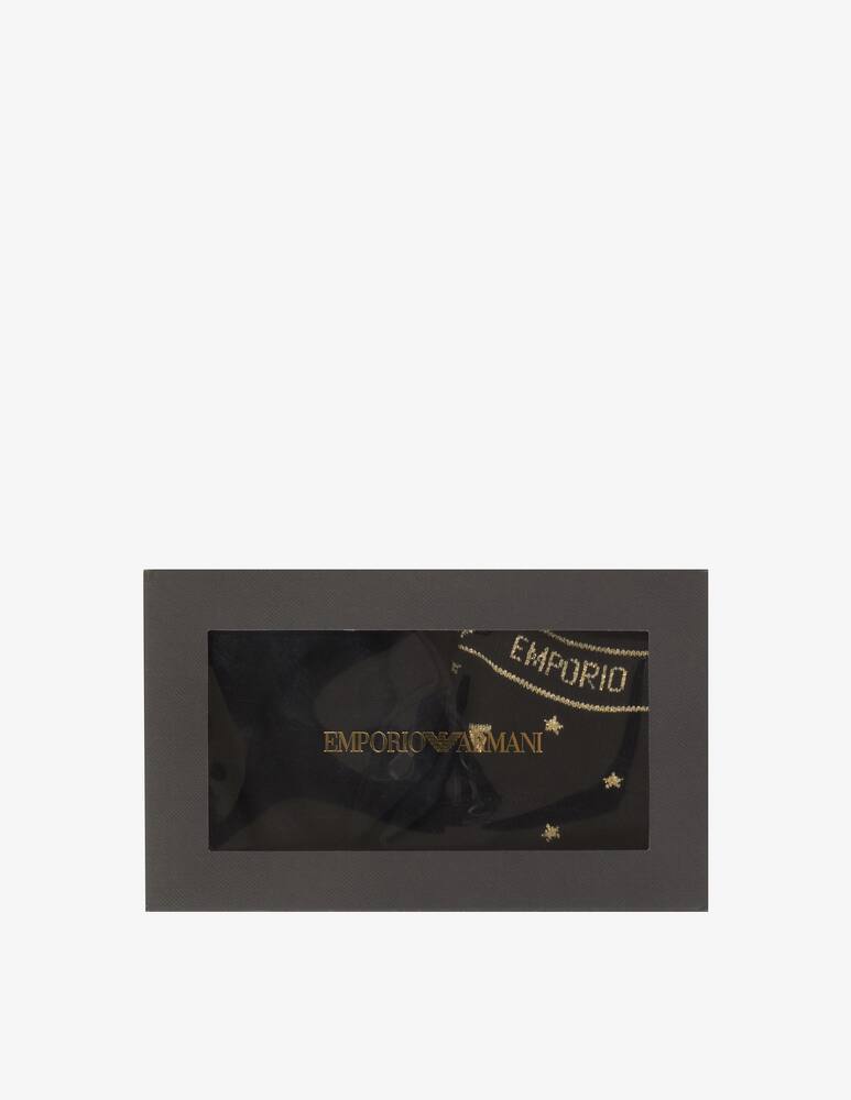Emporio Armani Set regalo di 2 calzini alla caviglia in cotone - immagine 3 Emporio Armani Set regalo di 2 calzini alla caviglia in cotone - immagine 3