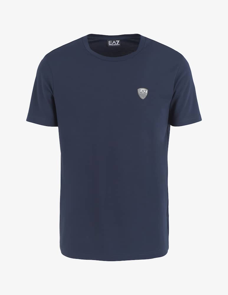 EA7 Maglia viscosa con scudo - immagine 1 EA7 Maglia viscosa con scudo - immagine 1
