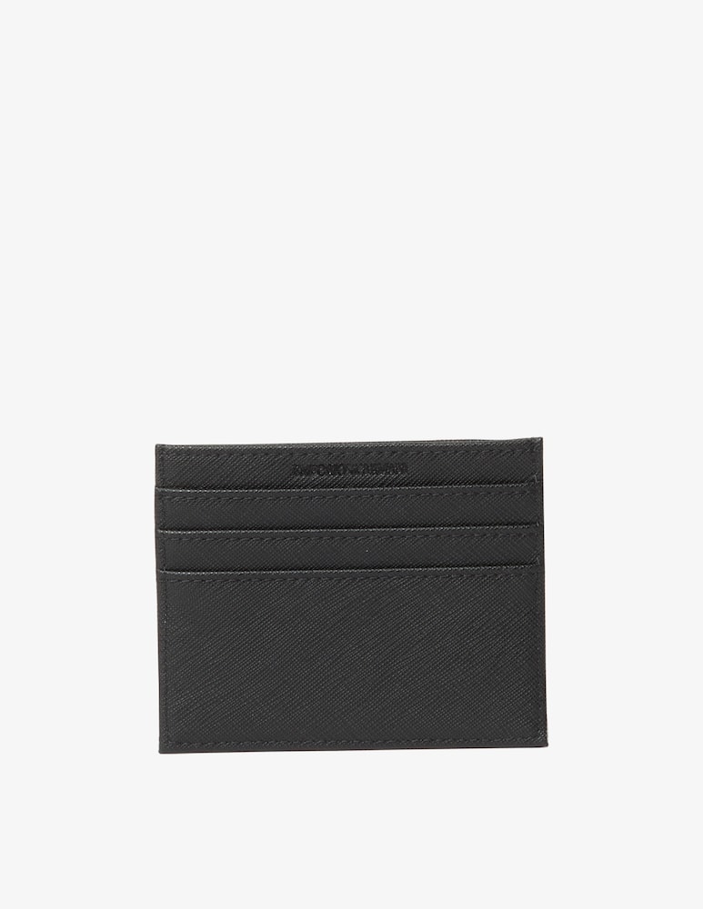 Emporio Armani Gift box portacarte e portachiavi saffiano - immagine 3 Emporio Armani Gift box portacarte e portachiavi saffiano - immagine 3