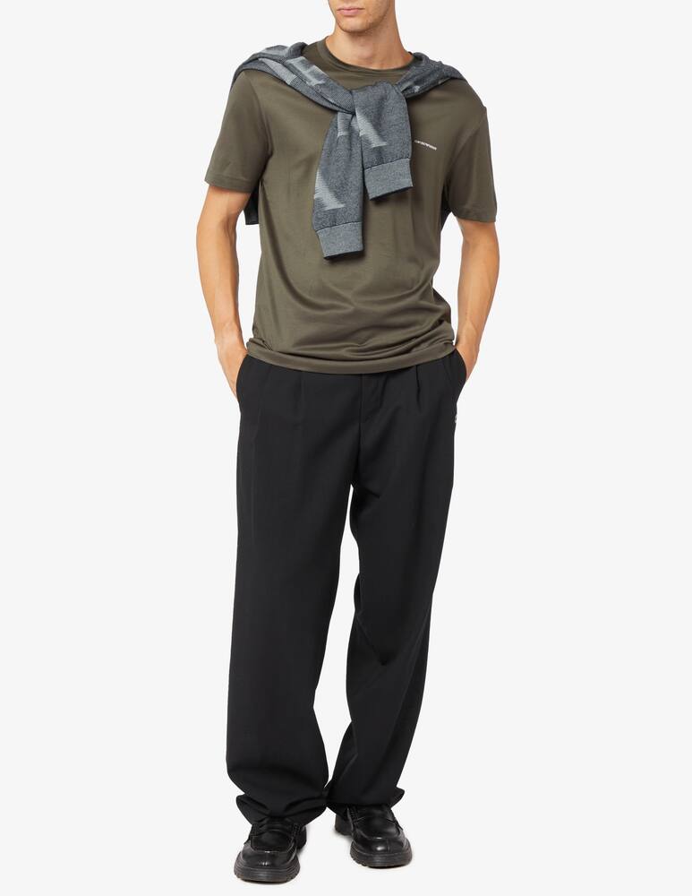 rinascente Emporio Armani Maglietta lettering lato