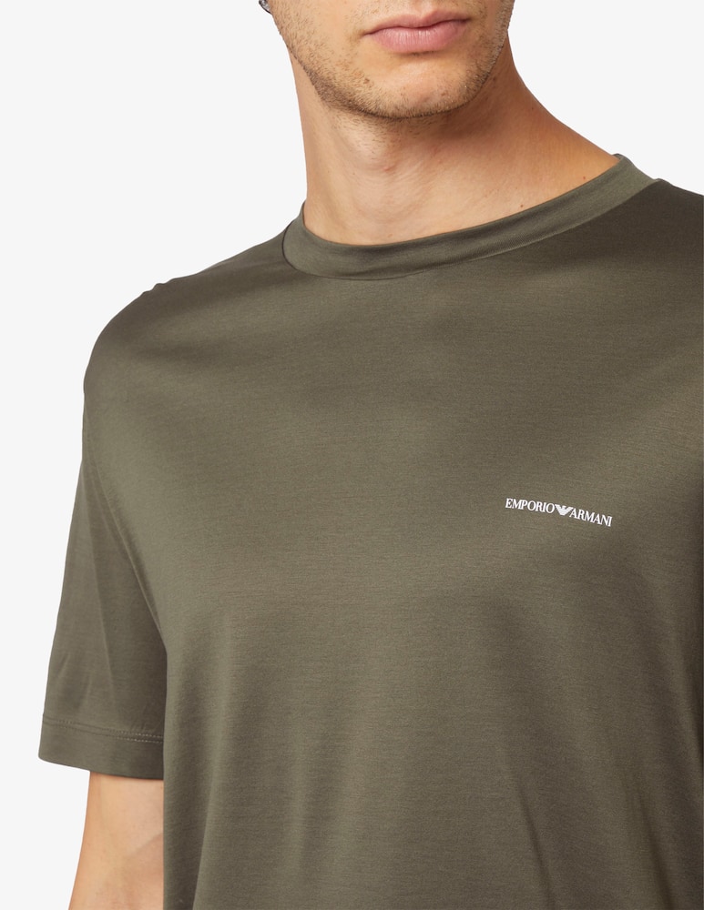 Emporio Armani Lettering lato t-shirt - picture 4 Emporio Armani Lettering lato t-shirt - picture 4