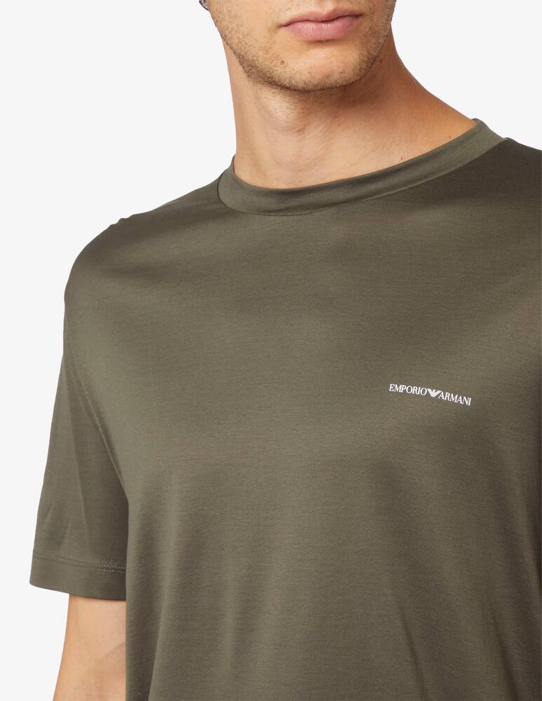 rinascente Emporio Armani Maglietta lettering lato