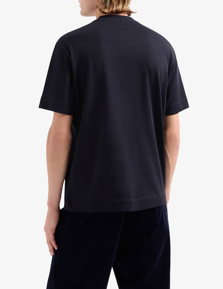 Emporio Armani Maglietta heavy jersey aquila - immagine 2 Emporio Armani Maglietta heavy jersey aquila - immagine 2