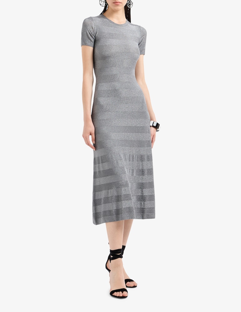 Emporio Armani Vestito lungo a manica corta - immagine 1 Emporio Armani Vestito lungo a manica corta - immagine 1