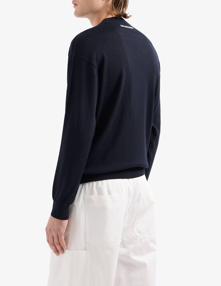 rinascente Emporio Armani Maglia in lana bulldog