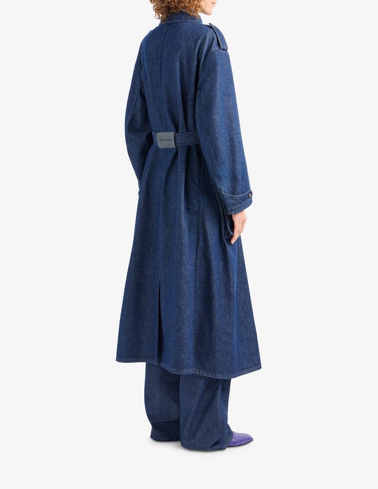 Emporio Armani Trench in cotone - immagine 3 Emporio Armani Trench in cotone - immagine 3