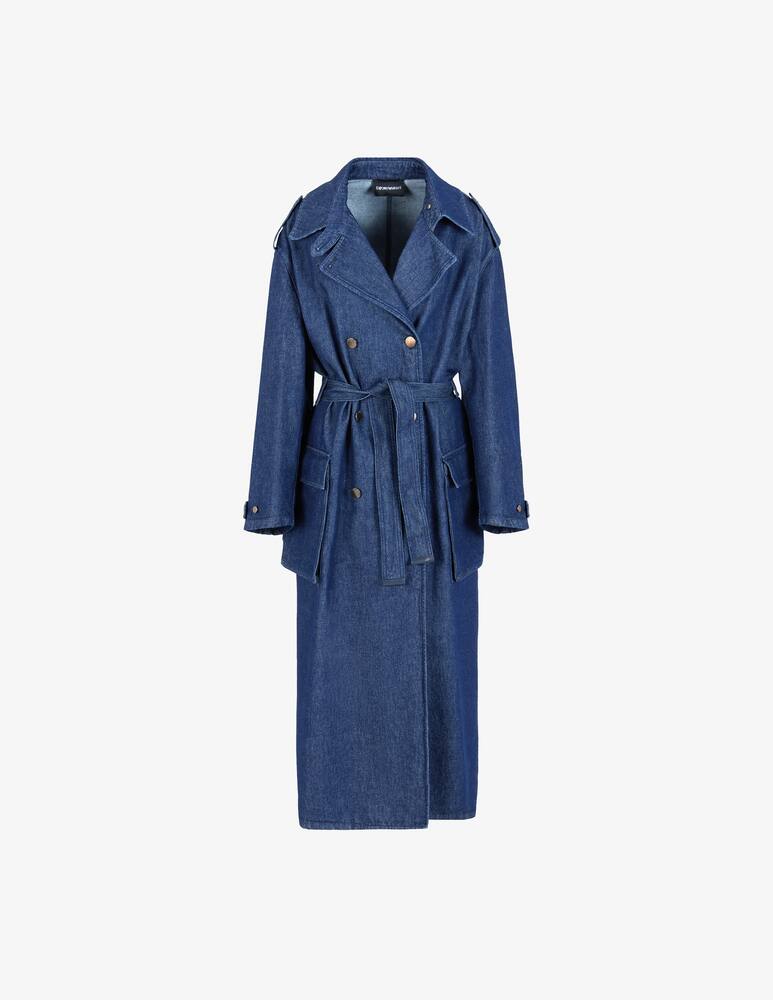 Emporio Armani Trench in cotone - immagine 5 Emporio Armani Trench in cotone - immagine 5