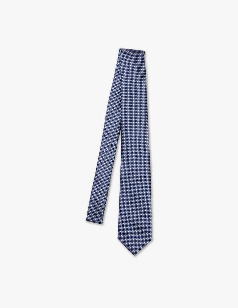 Emporio Armani Cravatta jacquard stampata - immagine 1 Emporio Armani Cravatta jacquard stampata - immagine 1
