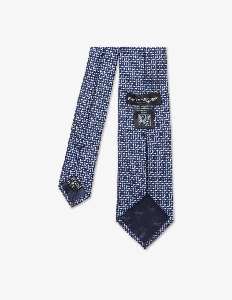 rinascente Emporio Armani Cravatta jacquard stampata