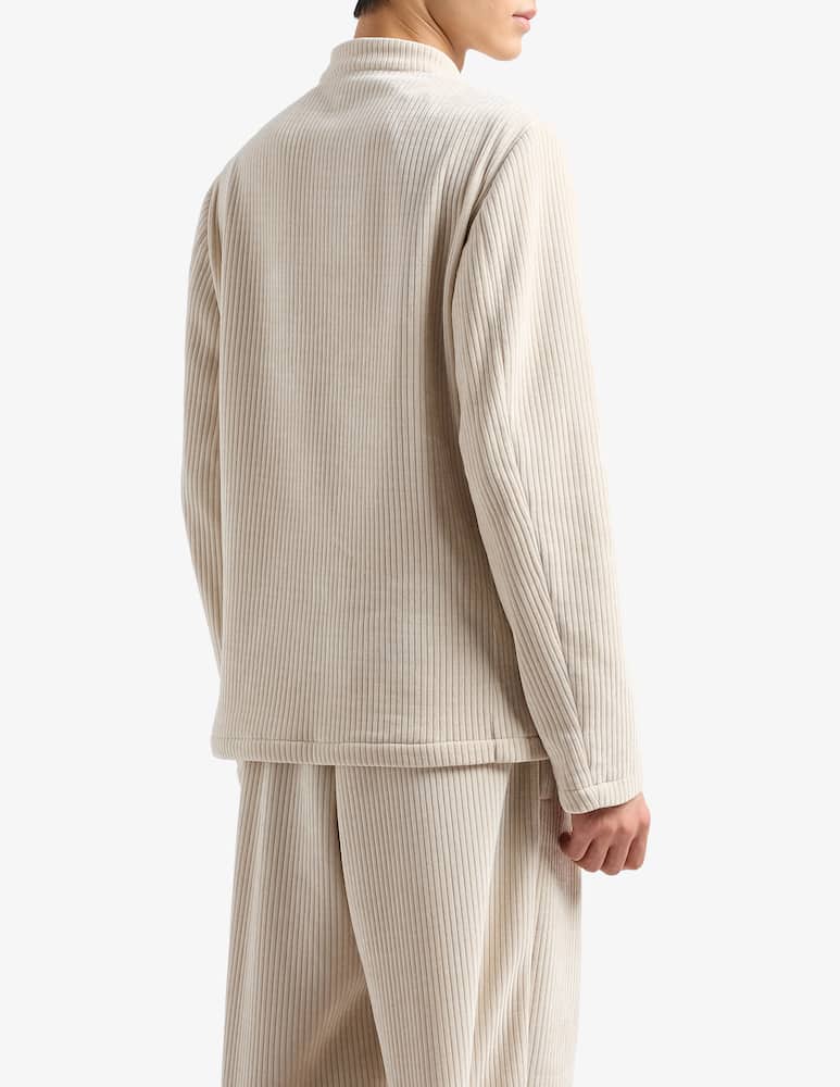 rinascente Emporio Armani Blazer diagonale velluto