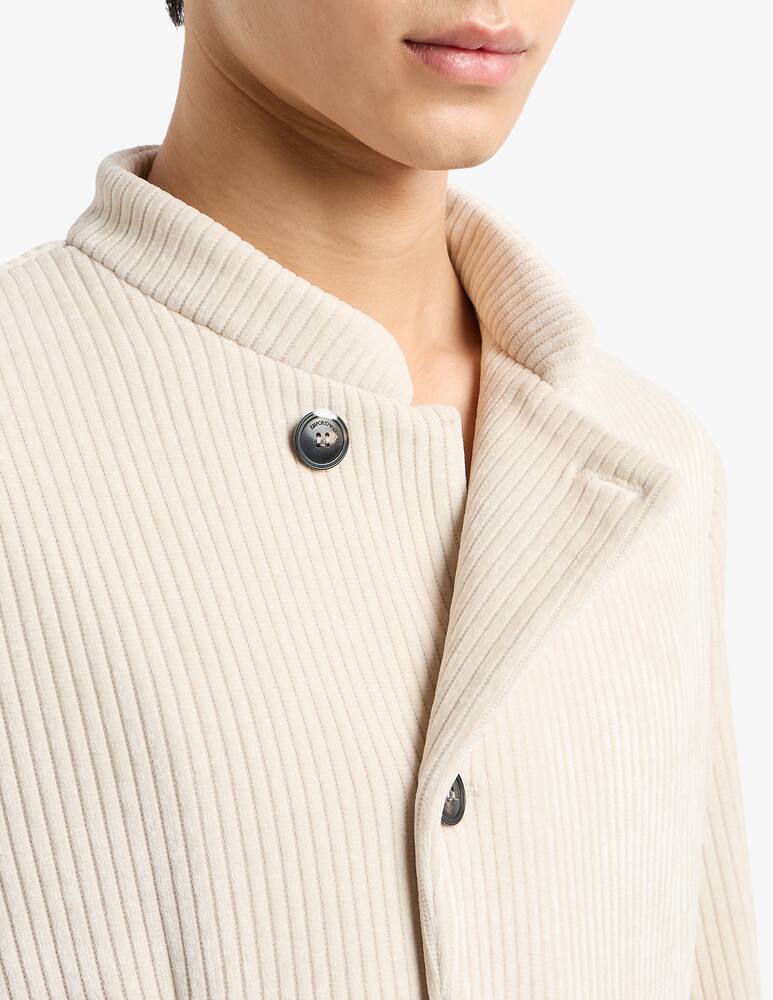 rinascente Emporio Armani Blazer diagonale velluto