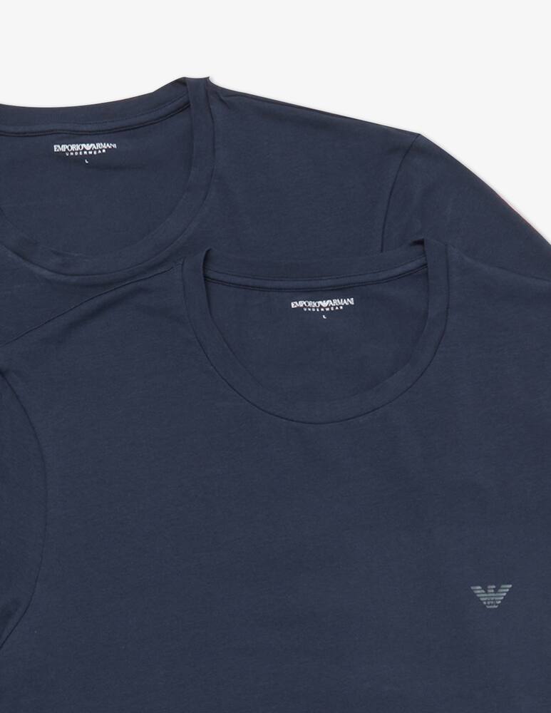 Emporio Armani Maglietta girocollo 2-pack regular endurance - immagine 2 Emporio Armani Maglietta girocollo 2-pack regular endurance - immagine 2