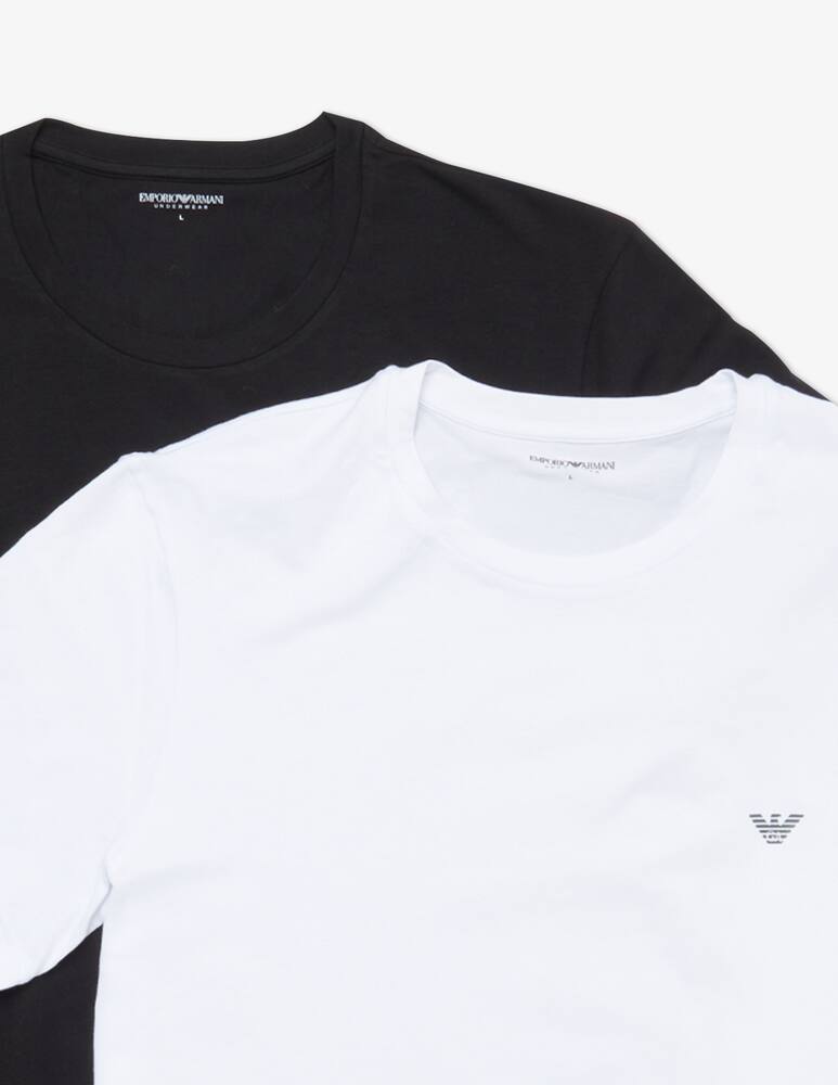 Emporio Armani Maglietta girocollo 2-pack regular endurance - immagine 2 Emporio Armani Maglietta girocollo 2-pack regular endurance - immagine 2