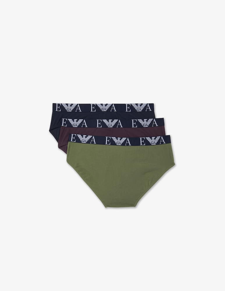 Emporio Armani Slip 3-pack bold monogram - immagine 2 Emporio Armani Slip 3-pack bold monogram - immagine 2