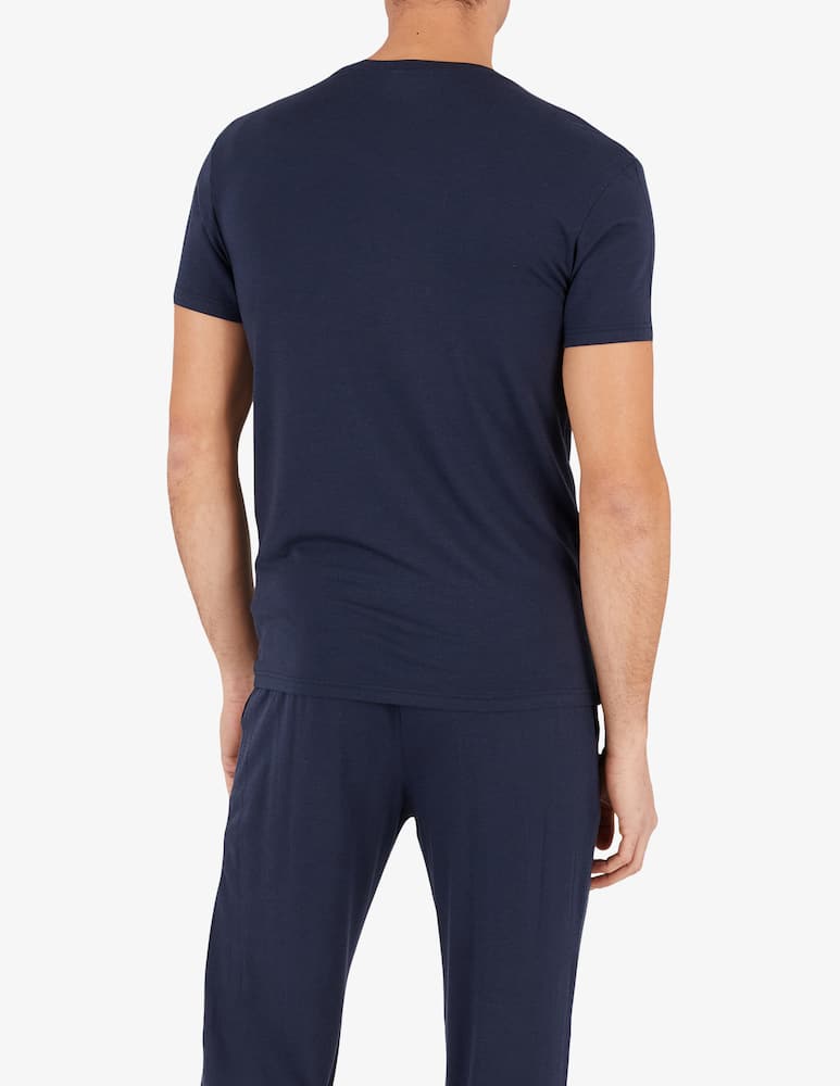 Emporio Armani Maglietta girocollo soft modal - immagine 3 Emporio Armani Maglietta girocollo soft modal - immagine 3
