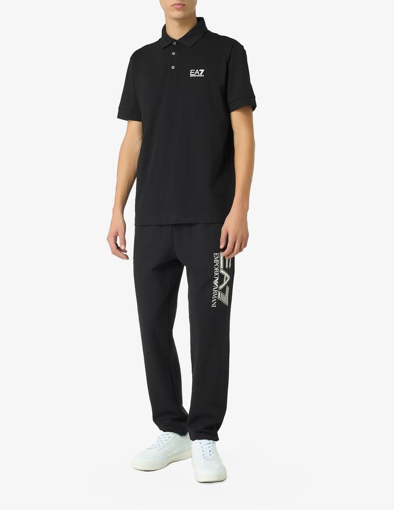 rinascente EA7 Polo slim fit stretch con logo