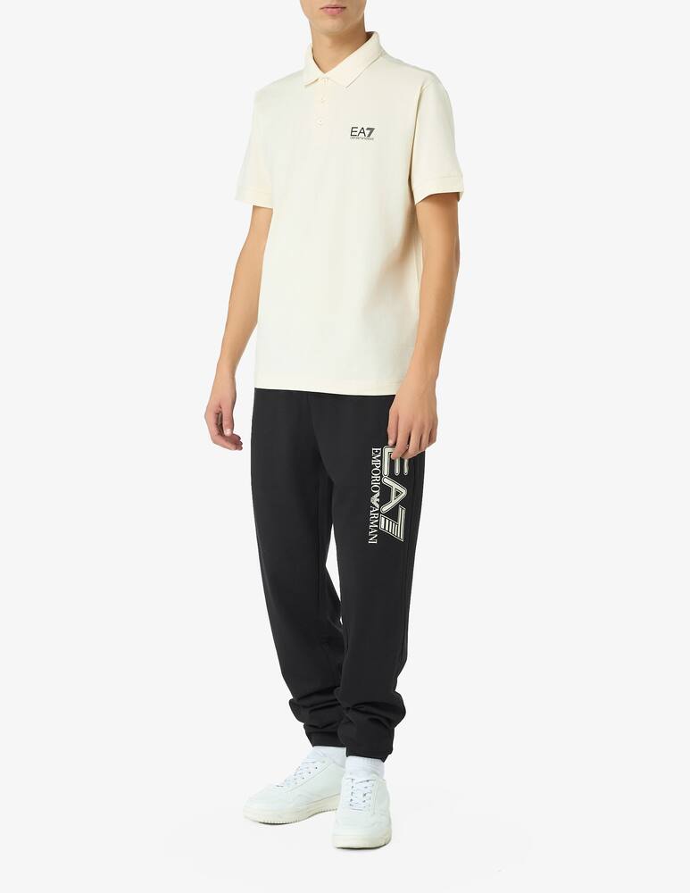 rinascente EA7 Logo slim fit stretch polo shirt