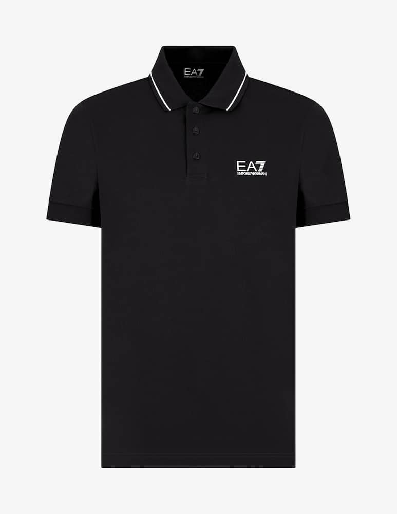 EA7 Polo piqué con logo - immagine 5 EA7 Polo piqué con logo - immagine 5