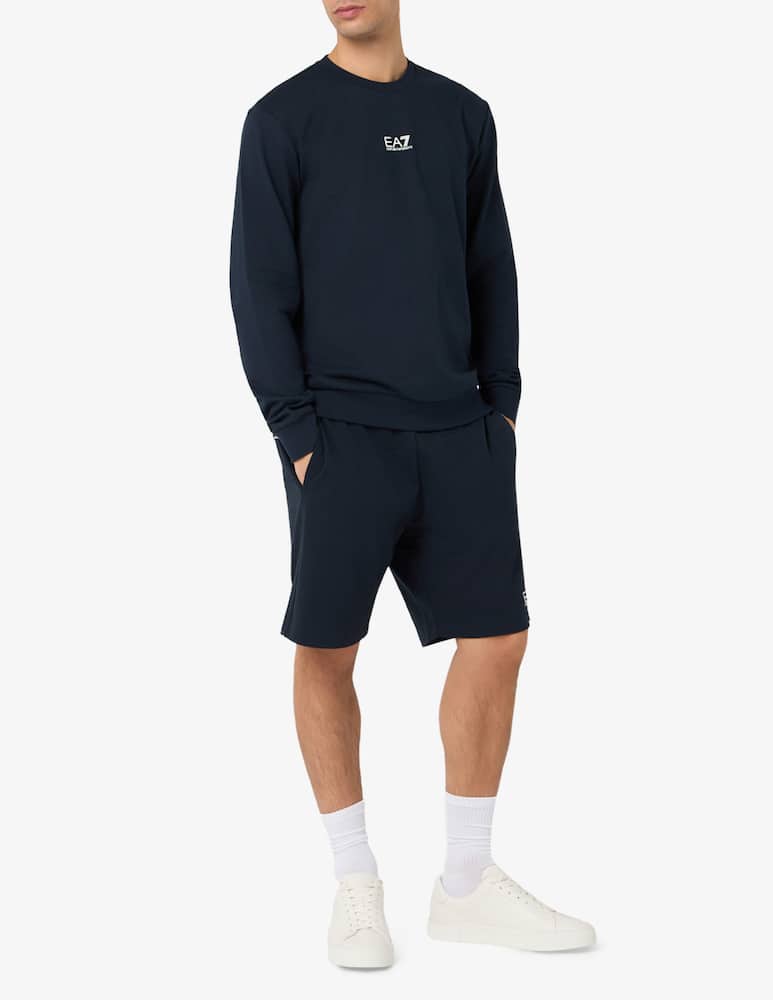 rinascente EA7 Felpa in cotone Terry