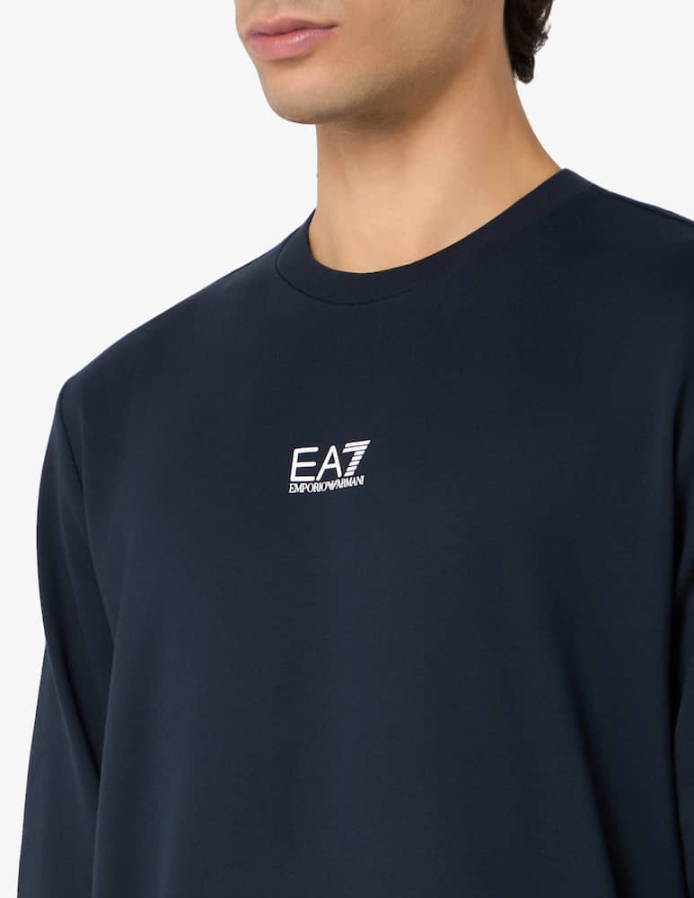 rinascente EA7 Felpa in cotone Terry