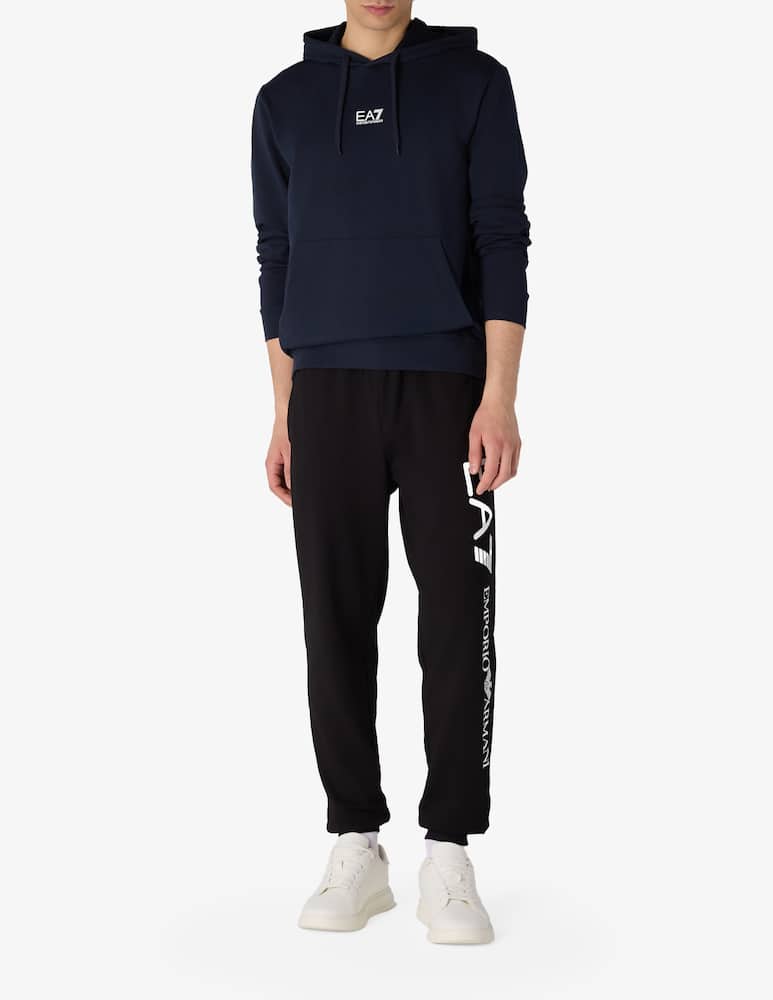 rinascente EA7 Hoodie logo terry