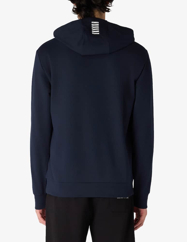 rinascente EA7 Hoodie logo terry
