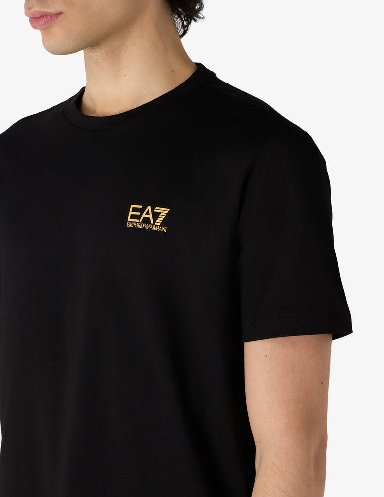 rinascente EA7 T-shirt cotone loghino EA7