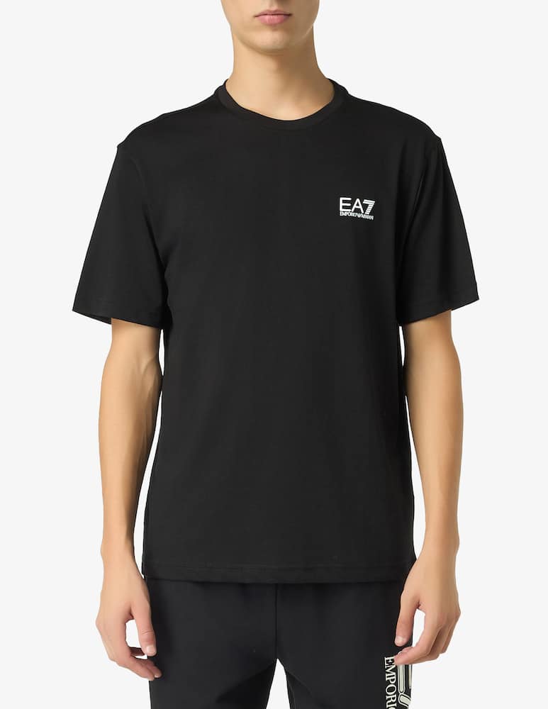 EA7 Regular fit small logo t-shirt - picture 1 EA7 Regular fit small logo t-shirt - picture 1