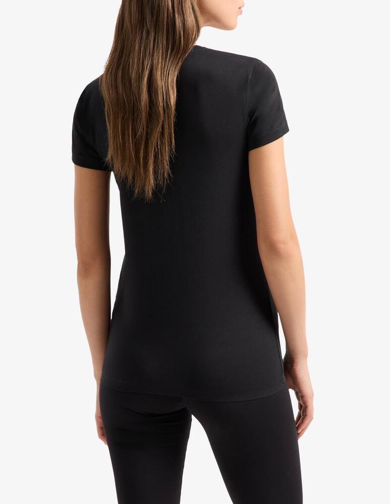 rinascente Emporio Armani T-shirt con logo essential studs