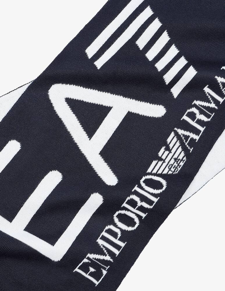 rinascente EA7 Logo knit scarf