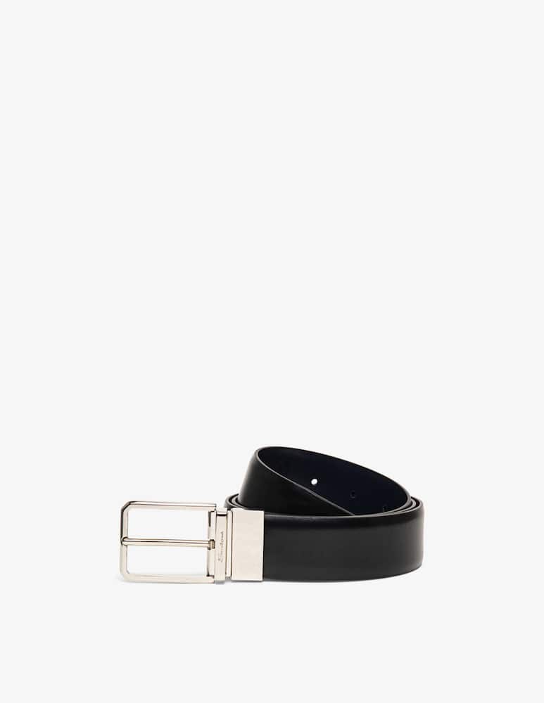 Santoni Reversible leather belt - picture 1 Santoni Reversible leather belt - picture 1