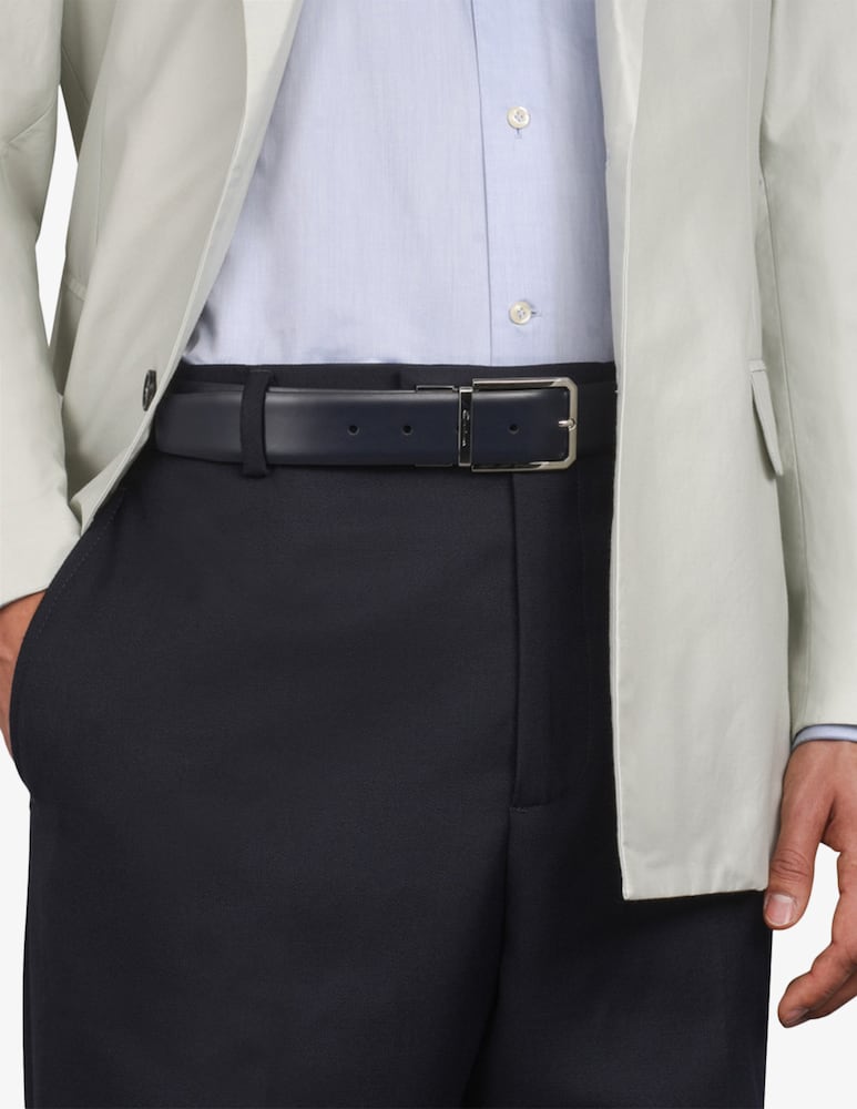 Santoni Reversible leather belt - picture 2 Santoni Reversible leather belt - picture 2