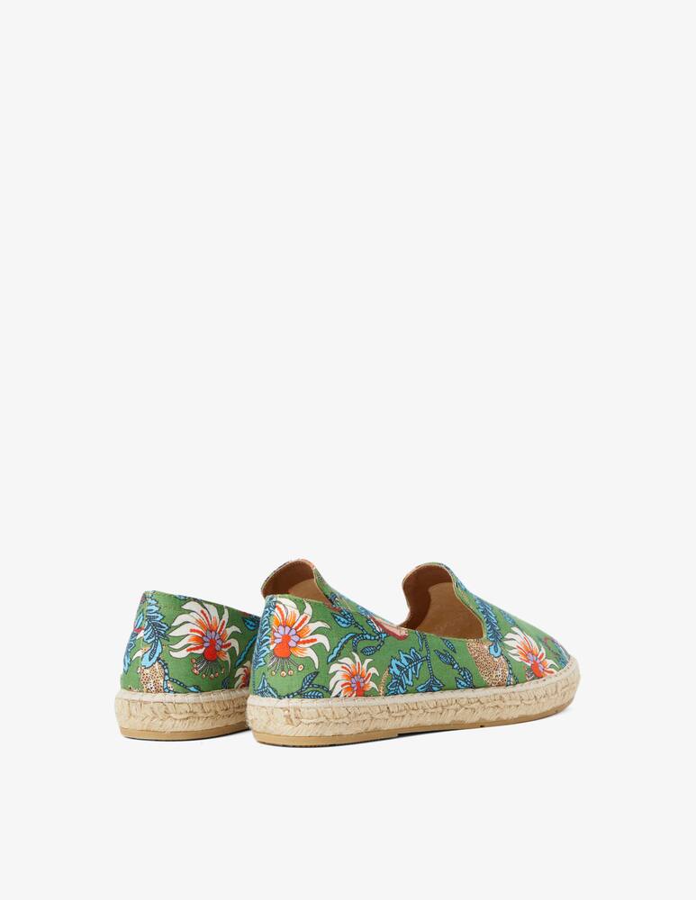 rinascente Peninsula Espadrillas stampate in lino