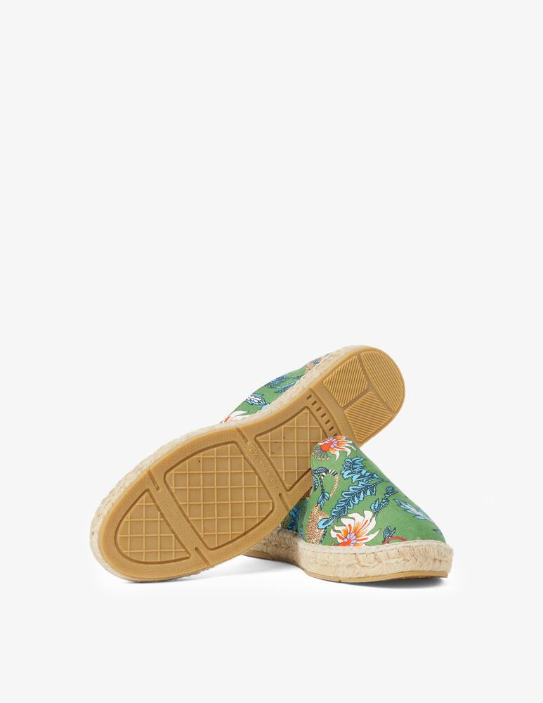rinascente Peninsula Espadrillas stampate in lino