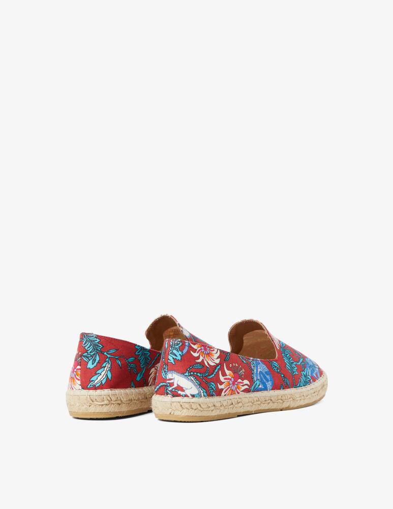 rinascente Peninsula Espadrillas stampate in lino