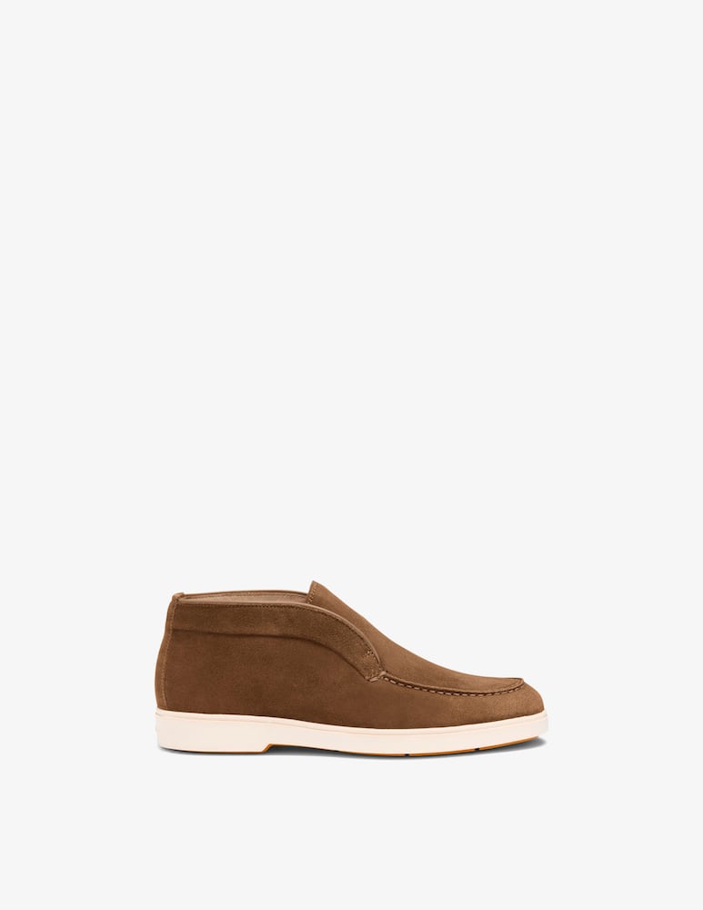 Santoni Light Brown suede desert boot - picture 1 Santoni Light Brown suede desert boot - picture 1