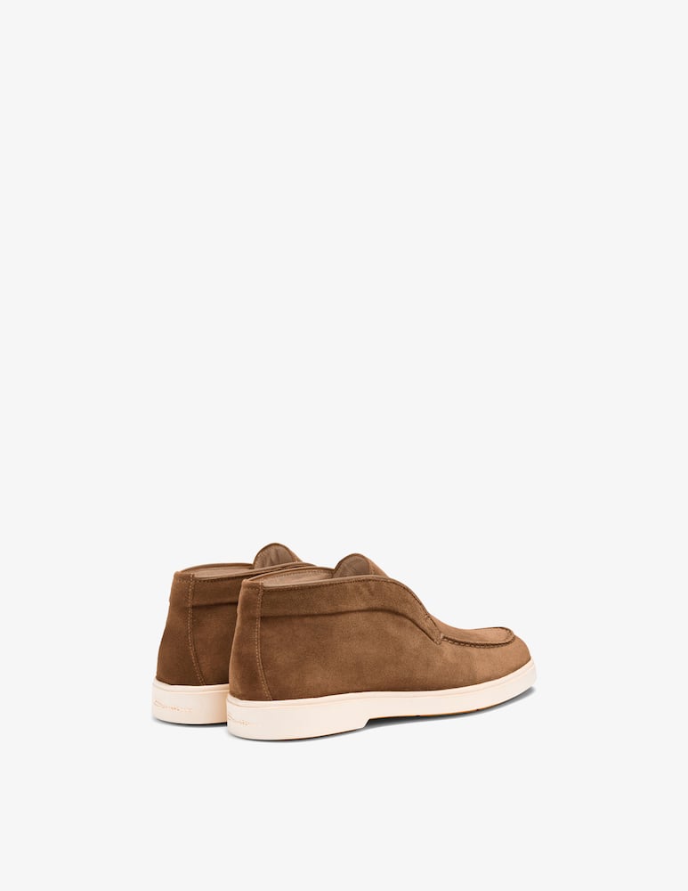 Santoni Light Brown suede desert boot - picture 3 Santoni Light Brown suede desert boot - picture 3