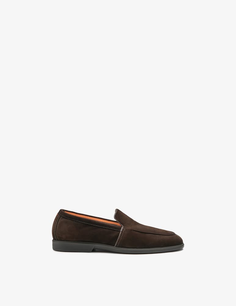Santoni Suede penny loafers - picture 1 Santoni Suede penny loafers - picture 1