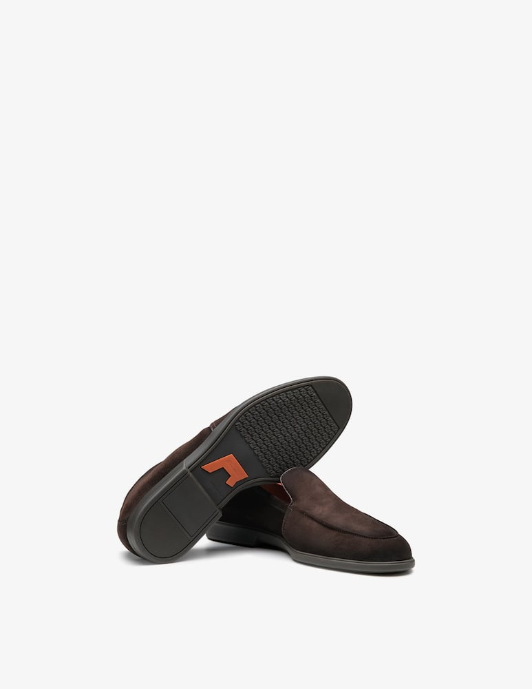 Santoni Suede penny loafers - picture 3 Santoni Suede penny loafers - picture 3