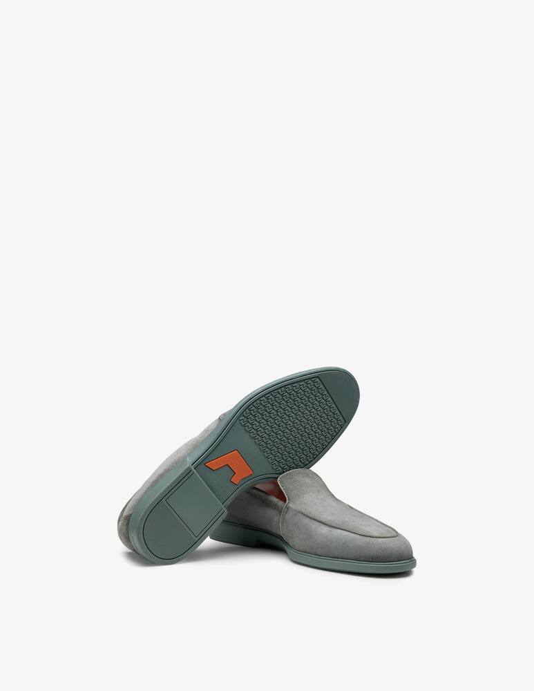 rinascente Santoni Mocassino in pelle scamosciata