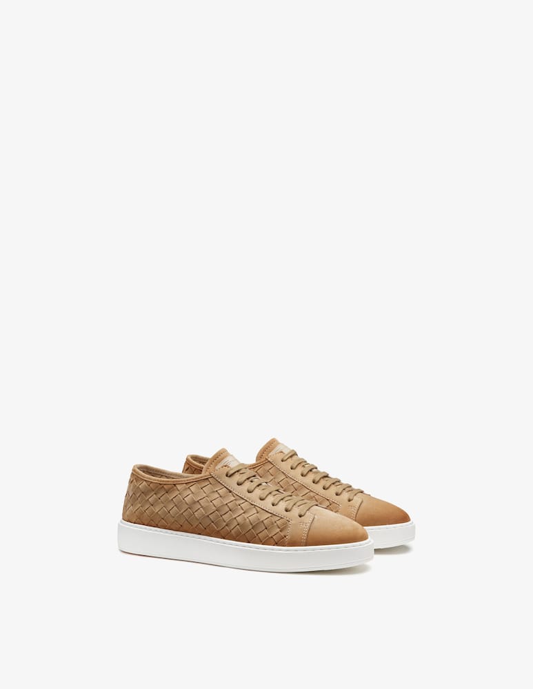 Santoni Woven suede sneakers - picture 3 Santoni Woven suede sneakers - picture 3