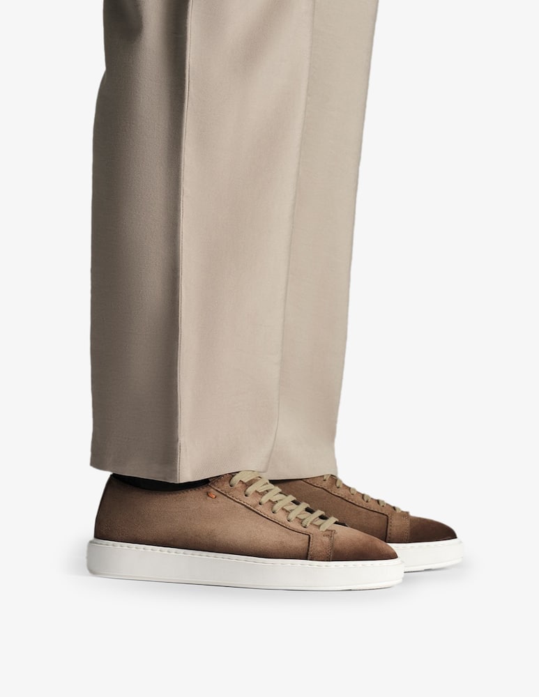 Santoni Suede low top sneakers - picture 2 Santoni Suede low top sneakers - picture 2