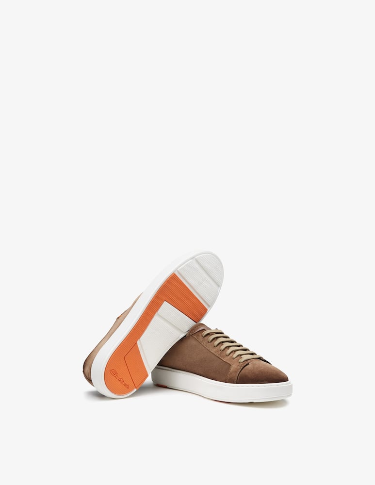 Santoni Suede low top sneakers - picture 3 Santoni Suede low top sneakers - picture 3