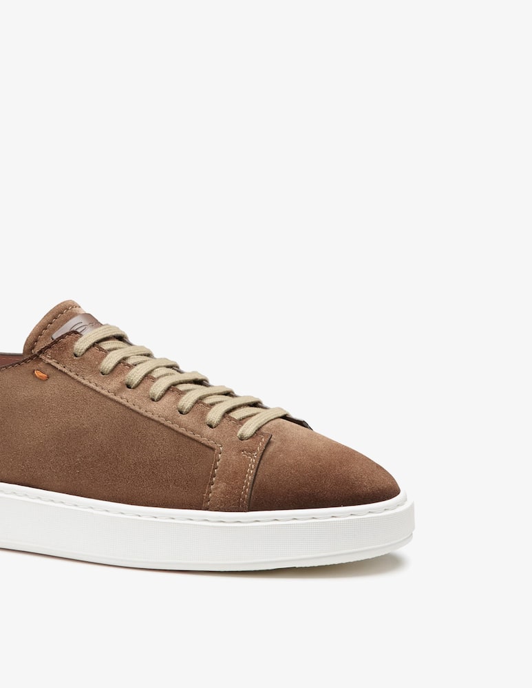 Santoni Suede low top sneakers - picture 5 Santoni Suede low top sneakers - picture 5