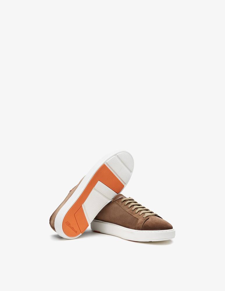 Santoni Suede lace up sneakers - picture 6 Santoni Suede lace up sneakers - picture 6