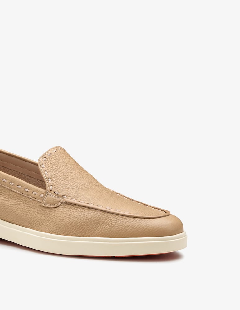 Santoni Mocassino in pelle beige - immagine 5 Santoni Mocassino in pelle beige - immagine 5