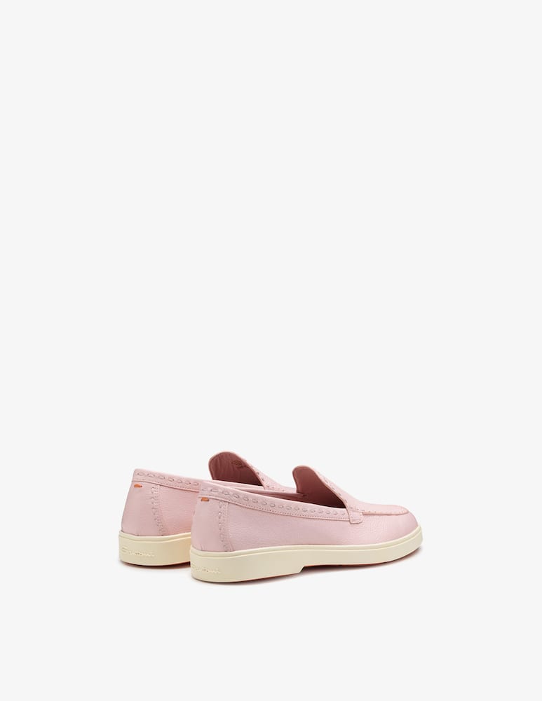 Santoni Mocassino in pelle rosa - immagine 3 Santoni Mocassino in pelle rosa - immagine 3