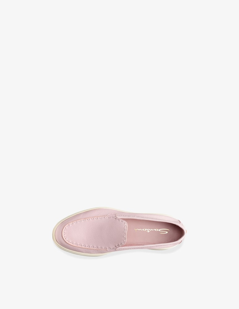 Santoni Mocassino in pelle rosa - immagine 5 Santoni Mocassino in pelle rosa - immagine 5